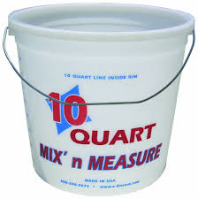 ENCORE 20325 10 Quart CLEARVUE RINGFREE PAIL WITH GRADUATIONS