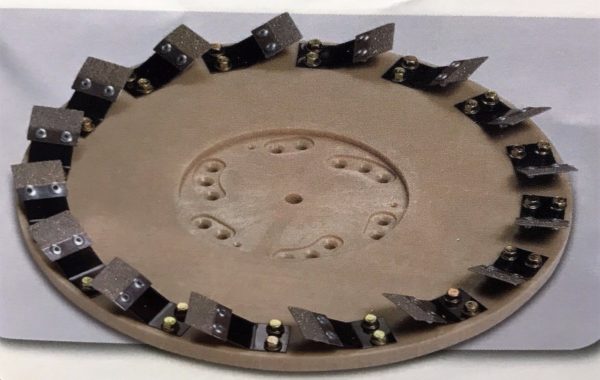 15” Concrete Tool 100 Grit  CCW