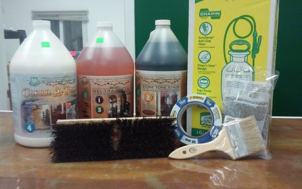 DIY Acid Stain Kit