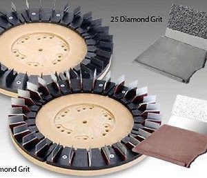 100 Grit CW Replacement Kit 28 Pcs - For 16" & 17" Brushes