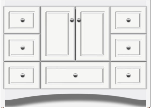 Strasser Woodenworks Ravenna 48" Vanity With Ultraline Drawers And Doors - Image 6