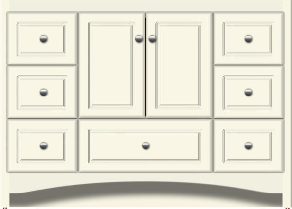 Strasser Woodenworks Ravenna 48" Vanity With Ultraline Drawers And Doors - Image 5
