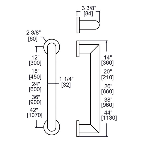 Grab Bar 42" - Image 3