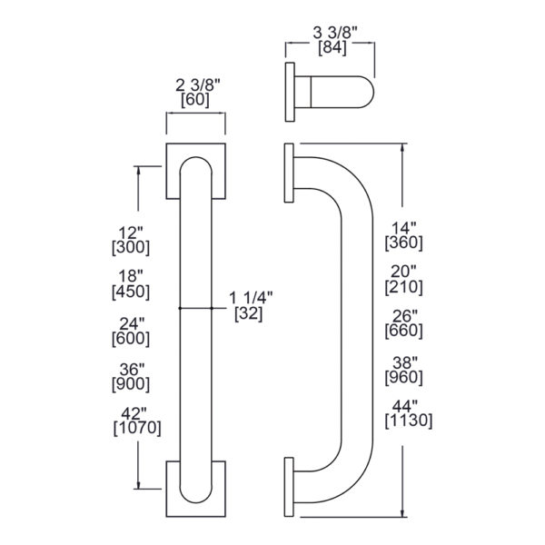 Grab Bar 42" - Image 3