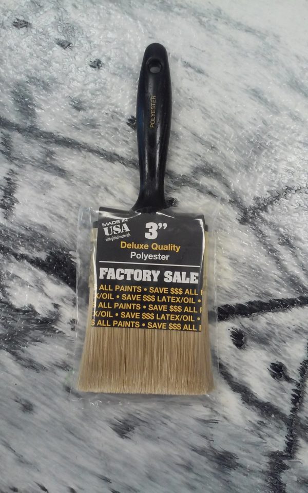WOOSTER P3973 3" FACTORY SALE GOLD POLYESTER PAINT BRUSH