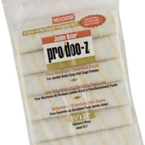 Wooster Brush RR602 6-1/2" Jumbo-Koter Pro/Doo-Z Roller 3/8-Inch Nap, 6-Pack