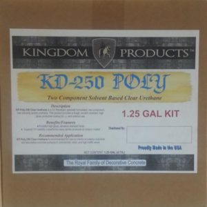 Poly 250 Clear Urethane