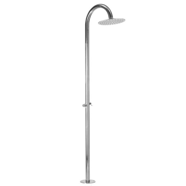 Aqua Staccato Outdoor Shower Column - Floor Install
