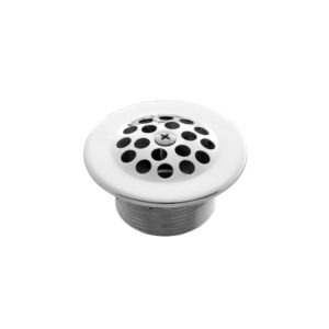 Tub Drain Grid Strainer with 1 ½" Coarse Thread Body