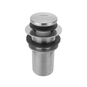 Extra Long Thread Toe Control Drain Strainer - 5" Long Thread