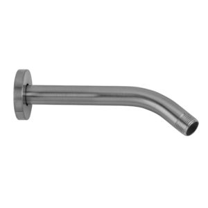8" 45° Brass Showerarm with Contemporary Escutcheon