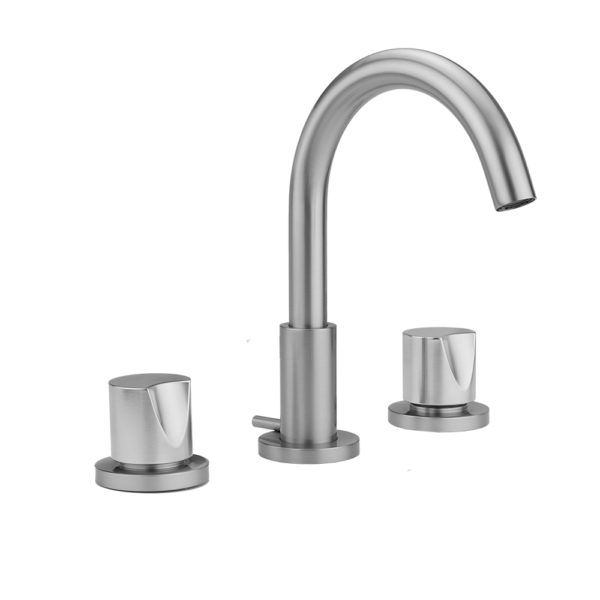 Uptown Contempo Faucet with Round Escutcheons & Thumb Handles -1.2 GPM