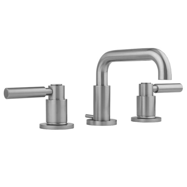 Downtown Contempo Faucet with Round Escutcheons & High Lever Handles -1.2 GPM
