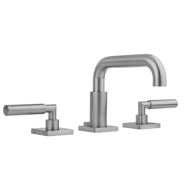 Downtown Contempo Faucet with Square Escutcheons & Contempo Slim Lever Handles -1.2 GPM