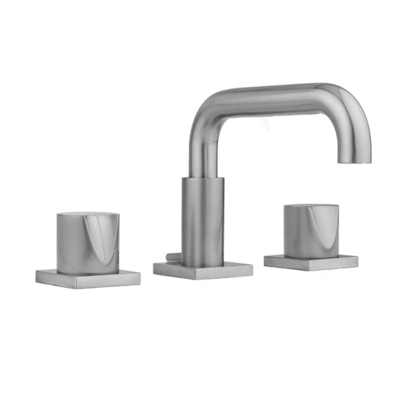 Downtown Contempo Faucet with Square Escutcheons & Thumb Handles -1.2 GPM