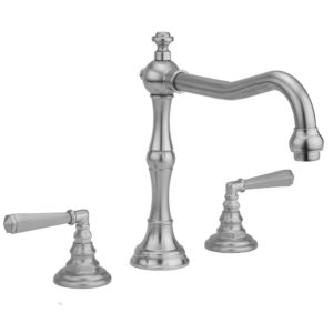 Roaring 20's Roman Tub Set with Hex Lever Handles