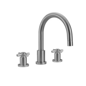 Contempo Roman Tub Set with Contempo Cross Handles