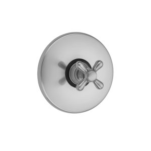 Round Plate With Standard Cross Handle Trim For Pressure Balance Cycling Valve (J-CSV)