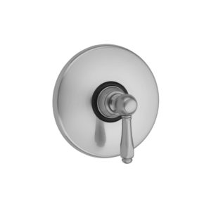 Round Plate With Smooth Lever Trim For Pressure Balance Cycling Valve (J-CSV)