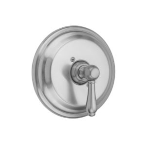 Round Step Plate With Regency Lever Trim For Pressure Balance Cycling Valve (J-CSV)