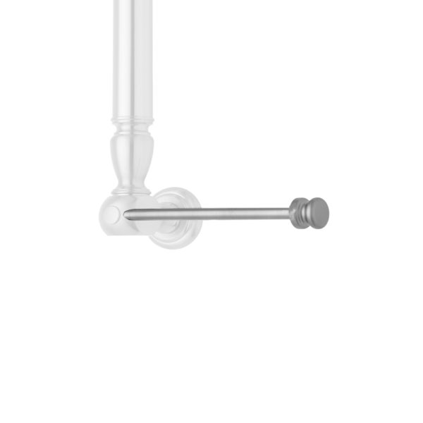 Vertical Right Traditional Toilet Paper or Wash Cloth Holder for Grab Bar