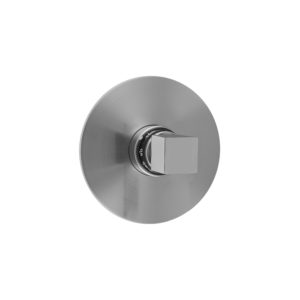 Round Plate with CUBIX® Cube Trim for Thermostatic Valves (J-TH34 & J-TH12)