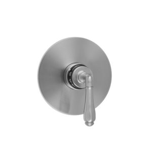 Round Plate With Smooth Lever Trim For Thermostatic Valves (J-TH34 & J-TH12)