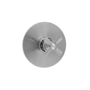 Round Plate With Hex Cross Trim For Thermostatic Valves (J-TH34 & J-TH12)