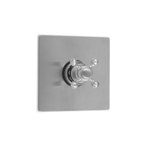 Square Plate With Ball Cross Trim For Thermostatic Valves (J-TH34 & J-TH12)
