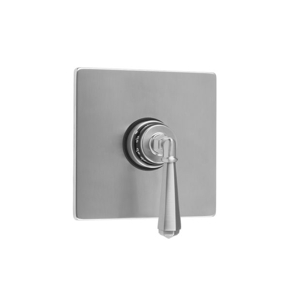 Square Plate With Hex Lever Trim For Thermostatic Valves (J-TH34 & J-TH12)