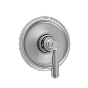 Round Step Plate With Hex Lever Trim For Thermostatic Valves (J-TH34 & J-TH12)