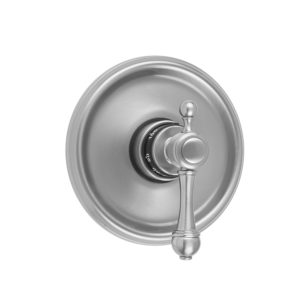 Round Step Plate With Majesty Lever Trim For Thermostatic Valves (J-TH34 & J-TH12)