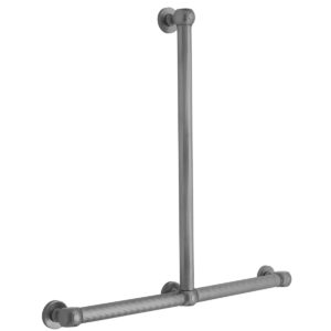 T71 Reeded Transitional 24H x 24W T Grab Bar