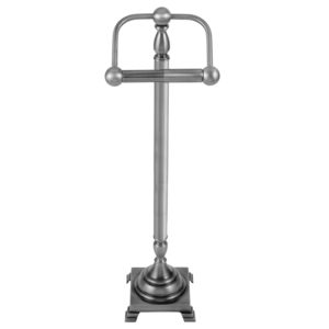 Freestanding Toilet Paper Holder- Reeded Tubing