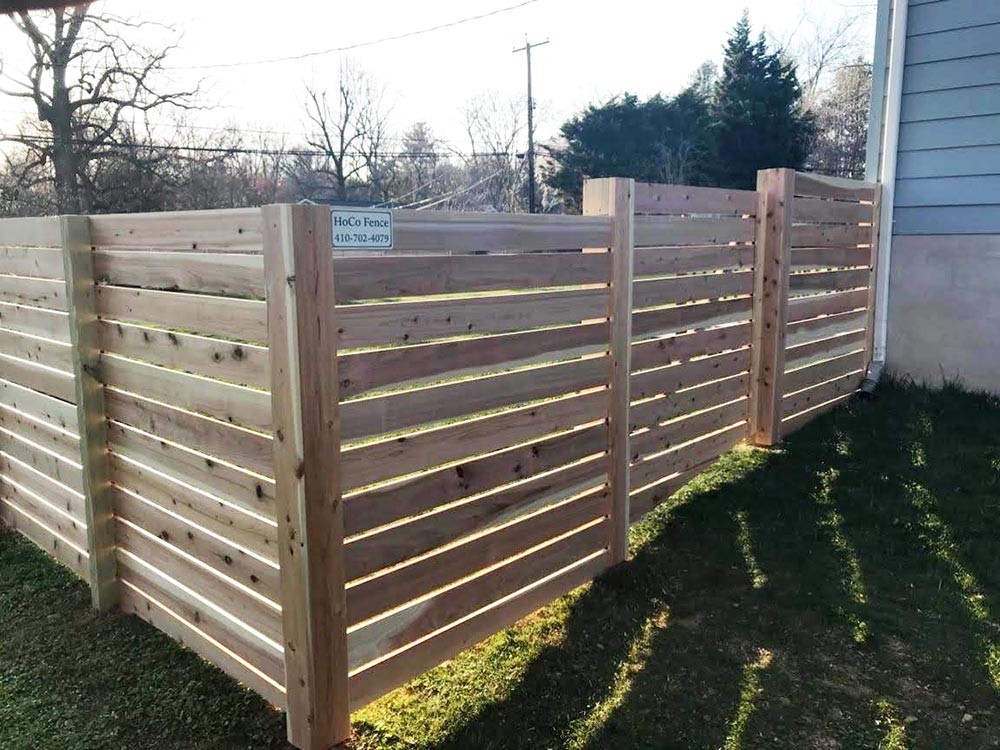 cedar fence